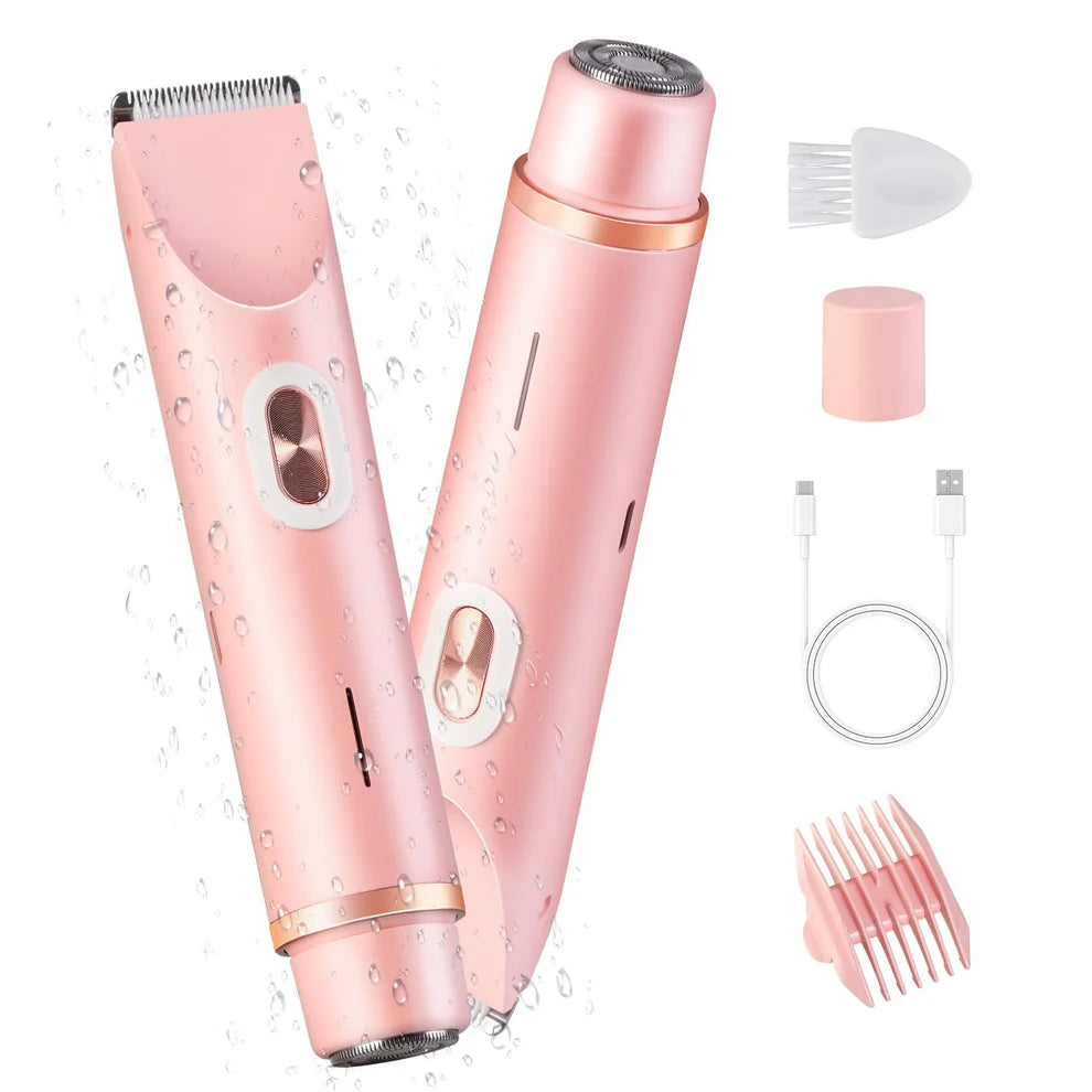 Glow Aura Womens Shaver, Bikini Trimmer for Women, Glow Aura Electric Razor
