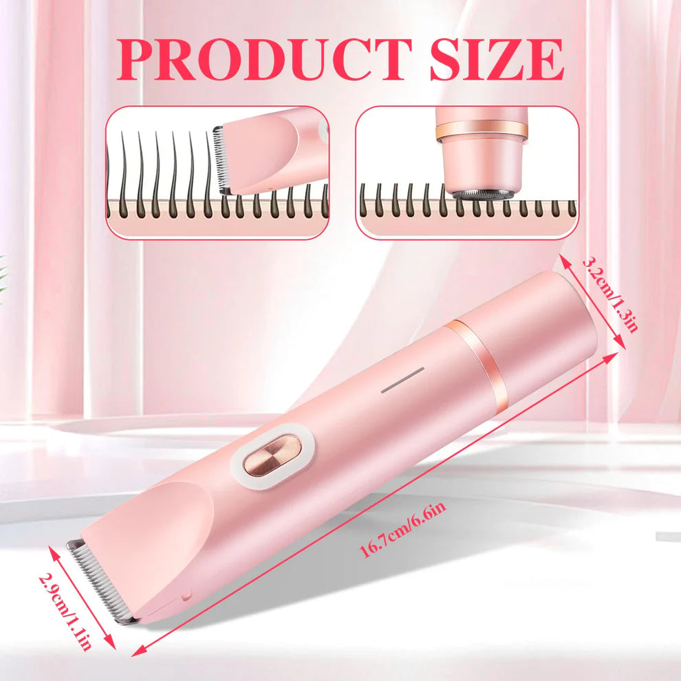 Glow Aura Womens Shaver, Bikini Trimmer for Women, Glow Aura Electric Razor