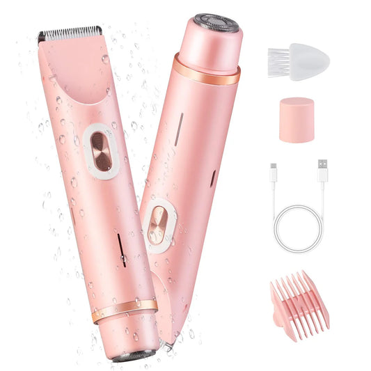 Glow Aura Womens Shaver, Bikini Trimmer for Women, Glow Aura Electric Razor